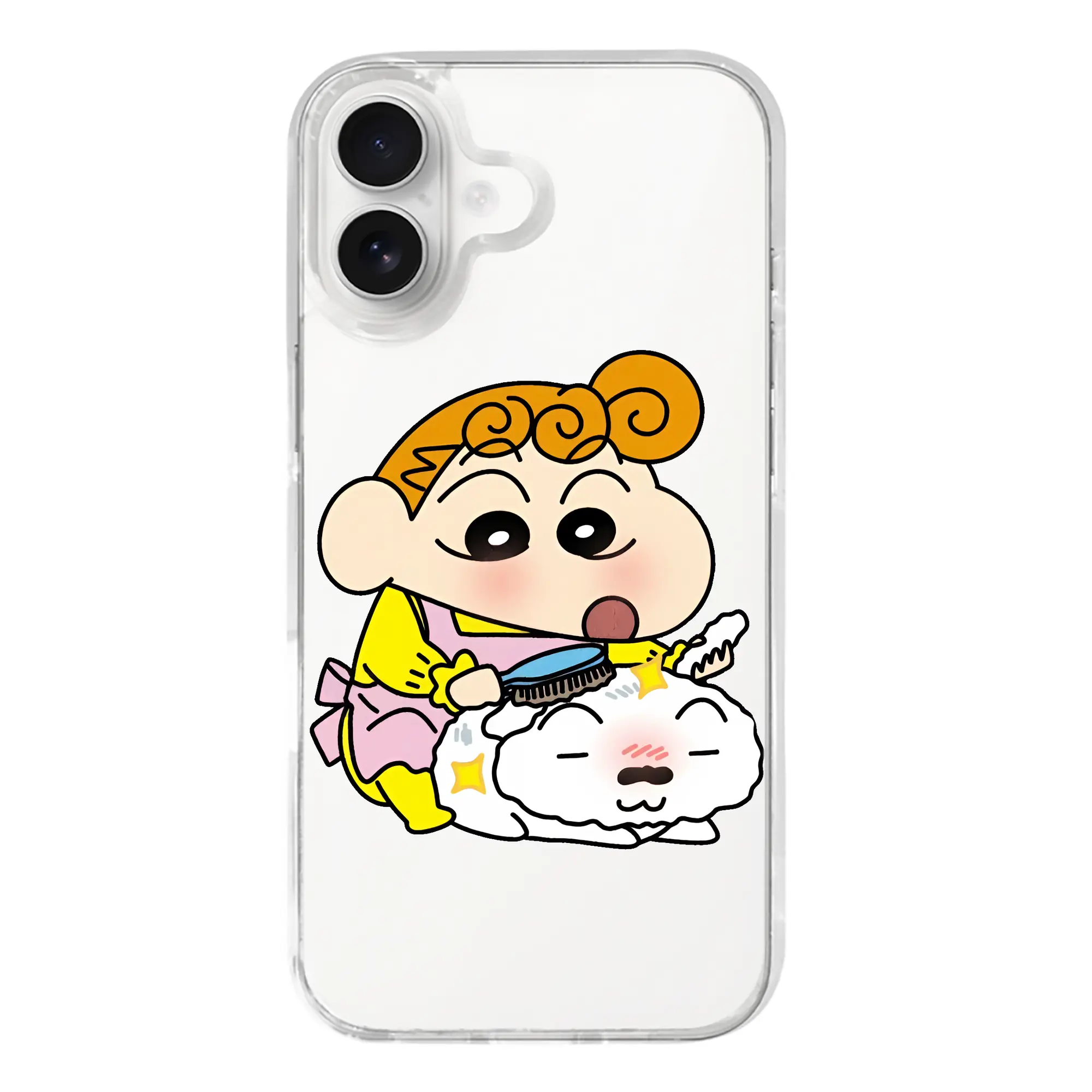 クレヨンしんちゃん グッズ 野原 ひまわり - iPhone 17シリーズ 透明スマホケース – 薄型・耐衝撃・精密フィット保護カバー